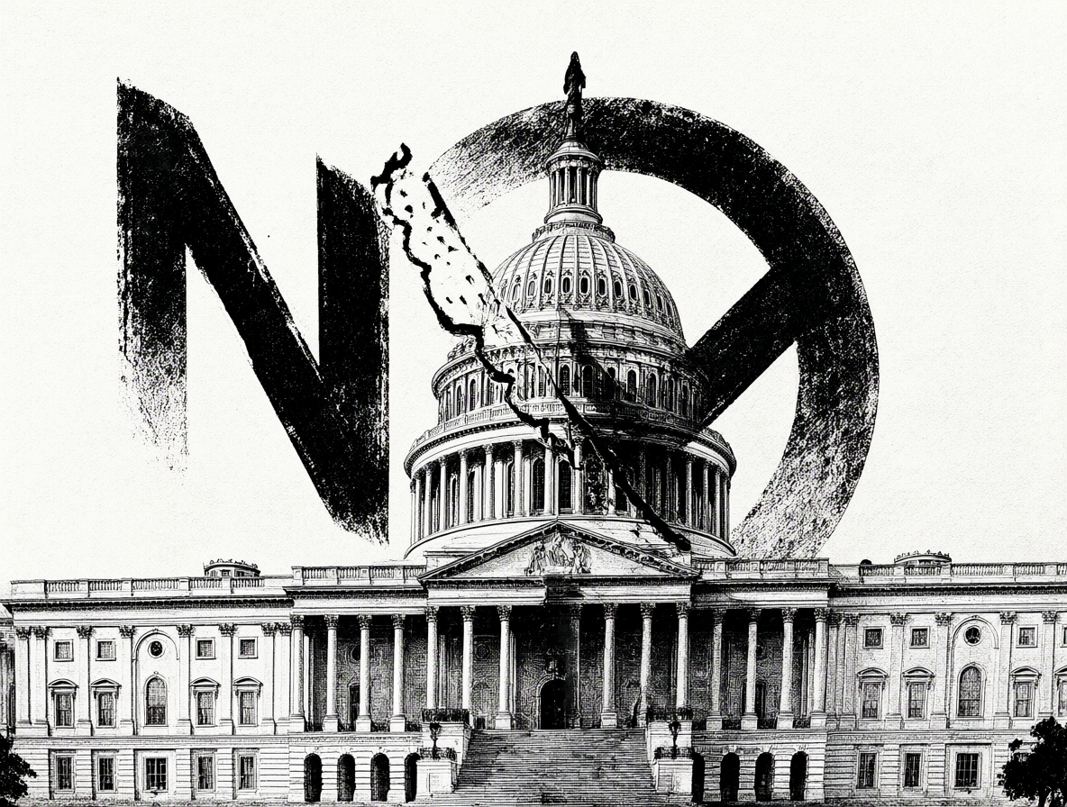 Gráfico mostrando la prohibición de disolver el Congreso