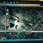 Imagen mostrando la configuración de QEMU sobre Windows 10.