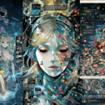 Collage digital mostrando al astronauta, a Diana, y la polémica en redes sociales.
