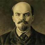 Retrato de Vladimir Lenin