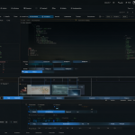Captura de pantalla del software LosslessCut en uso para editar video.
