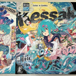 Portada del álbum debut de Kessoku Band con su lista de canciones característica