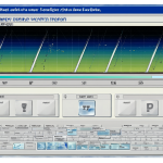 Vista del reproductor Winamp ejecutando el plugin DSP_Pitchfork, con los controles de tempo visibles.