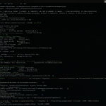 Terminal mostrando un traceback de errores de Git y Python relacionados con el cambio de versiones.
