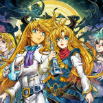 Ilustración del grupo de Slayers en 2026, mostrando a Lina y Gourry con sus compañeros.