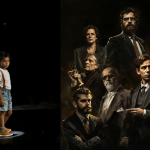 Imagen que ilustra la brecha entre niños talentosos en televisión y grandes artistas adultos.