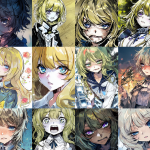 Collage de personajes del anime O Maidens in Your Savage Season