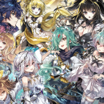 Montaje visual de personajes de las cuatro temporadas de Yūki Yūna wa Yūsha de Aru