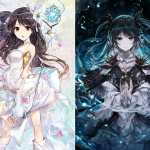 Imagen mostrando las diferencias visuales entre la versión OVA y TV de Houkago no Pleiades