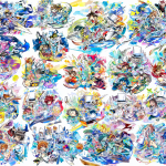 Gráfico visual que muestra la evolución de la franquicia anime y videojuego a través de sus múltiples adaptaciones.