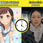 Infografía mostrando la división de los episodios de Rinshi!! Ekoda-chan en segmentos animados y entrevistas.