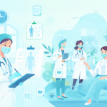 Centro de salud representando la acreditación del CESFAM