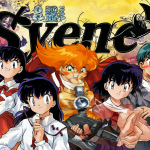 Portada del anime InuYasha con los personajes principales.