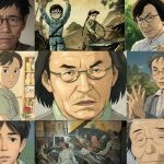 Collage visual con los protagonistas de Barefoot Gen e In This Corner of the World