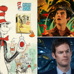 Infografía comparando las cuatro adaptaciones de The Cat in the Hat