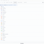 Captura de pantalla de la interfaz web de Gmail que muestra resultados de búsqueda organizados por remitente