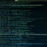 Terminal de computadora mostrando una lista de directorio