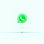 Logotipo de la aplicación de mensajería y representación visual de sus años de funcionamiento.