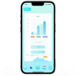 Pantalla de smartphone mostrando uso de batería y gráfico comparativo del desglose antiguo.