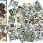 Arte conceptual mostrando la expansión de una adaptación anime con escenas adicionales