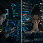 Comparación visual entre la investigación proactiva de hardware y la reacción pasiva ante ofertas masivas.