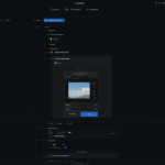 Interfaz del software ComfyUI mostrando el nodo Yanc Image Loader con su editor de máscaras integrado