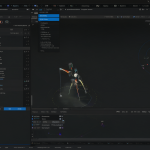 Pantalla del software Blender mostrando la interfaz del Video Sequence Editor con el menú desplegable abierto.