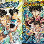 Imagen dividida que compara la portada del primer tomo de Golden Boy con una escena de la OVA