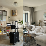 Imagen comparativa mostrando dos estilos de vivienda diferentes