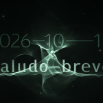 Diseño abstracto mostrando la fecha y el ID del blog.