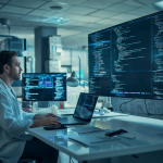 Imagen del entorno de trabajo y tecnología