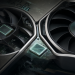 Detalles técnicos de una GPU NVIDIA RTX 3090 mostrando el hardware base y los componentes internos.